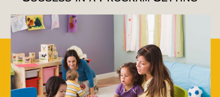 prepare toddler for program success